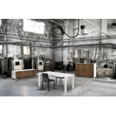 3-tlg. Sideboard / Schrank Set "City" mit T&uuml;ren