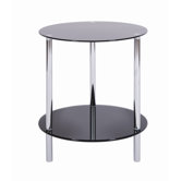 Sierra 2 Tier Round Shelving Unit