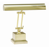 13"  Desk Lamp in Polished Brass