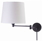 One Light Swing Arm Wall Lamp