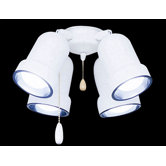 Bullet Four Light Ceiling Fan Light Kit