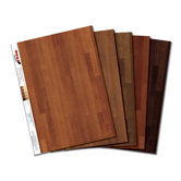 Dark MEGA Swatch Hardwood Floor Prints &ndash; 5 pk