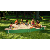 120" x 120" Sandbox with Cover