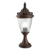Galatea Post Light in Brown