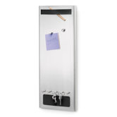 Muro Magnetic Board with Key Hooks and Magnets
