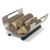 Chimo Stainless Steel Wood Rack