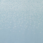 Raindrops Bumper in Aqua