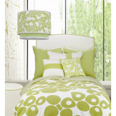 Modern Berries Bedding Collection in Green