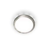 Mini Large Ceiling Light in Satin Nickel