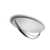 Moon Ceiling Light in Chrome