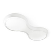 Ocho Two Ceiling Light in White