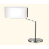 Twist Console Lamp in Satin Nickel