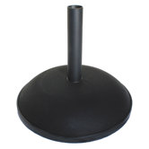 Concrete Parasol Base in Black