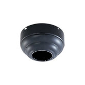 Slope Ceiling Canopy Adapter in Black Gloss