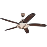 66" Chloe 5 Blade Ceiling Fan with Remote