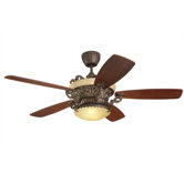 56" Strasburg 5 Blade Ceiling Fan with Remote
