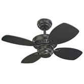28" Colony II 4 Blade Ceiling Fan