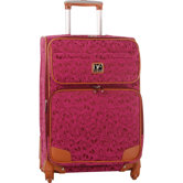 Hearts 24" Expandable Spinner Suitcase