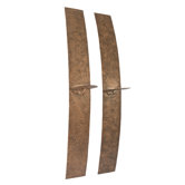 Wrought Iron Handmade Wall Sconces (Set of 2)
