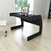 Computer Desk with C-Shaped Legs