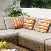 Park Terrace Deep Seating "L" Chair with Cushions