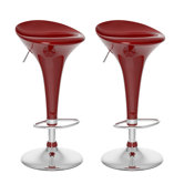 CorLiving Form Fitted Adjustable Barstool (Set of 2)