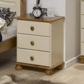 Balham 3 Drawer Bedside Table