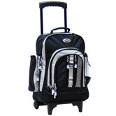 Awestruck Double Compartment Rolling Backpack