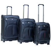 Sydney Expandable 3 Piece Spinner Luggage Set