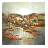"Hills Tumbling to the Sea" Wall Art