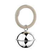 5,5cm x 3,5cm Rassel "Ball" mit Fadenrand