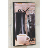 Steaming Wall Clock