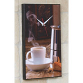 Espresso Coffee Wall Clock