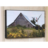 Scottish Broom Barn Wall Clock
