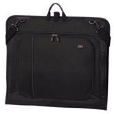 Werks Traveler 4.0 Slim Garment Bag with Carrying Strap in Black