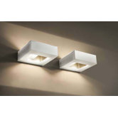 Box Picture Light in Polished Steel