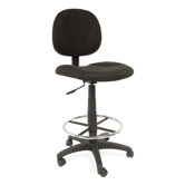 Height Adjustable Drafting Chair with Casters