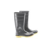Size 10 16" Steel Toe And Steel Midsole Kneeboots With Ultragrip&reg; Sole And Green Patch