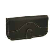 Large Ladies Wallet in Black