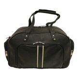 Traveler 16" Mini Leather Travel Duffel with Pockets