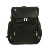 Entrepreneur Multi-Pocket Laptop Backpack in Black