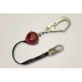 Harness With Locking Carabiner And Stainless Steel Swivel Shackle