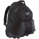 15.4" Rolling Backpack