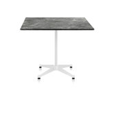 Eames&reg; Outdoor Table with Square Top and Contract Base, 42"