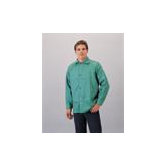 30" Green 9 Ounce Westex&reg; Proban&reg; FR7A&reg; Cotton Flame Retardant Jacket With Snap Front Closure