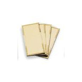 X 4 1/4" Shade 8 Gold Polycarbonate Filter Lens