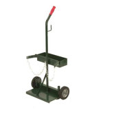 106T-21 Cylinder Cart With Semi Pneumatic Wheels And Tool Box
