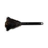 Retractable Feather Duster, Extra Soft, Plastic Handle, Gray