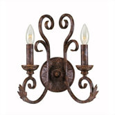 Medici  Wall Sconce in Oxide Bronze