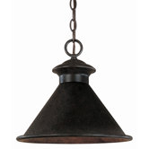 Dark Sky Outdoor Hanging Lantern in Bronze